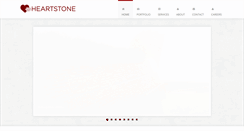 Desktop Screenshot of heartstoneinc.com