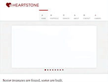 Tablet Screenshot of heartstoneinc.com